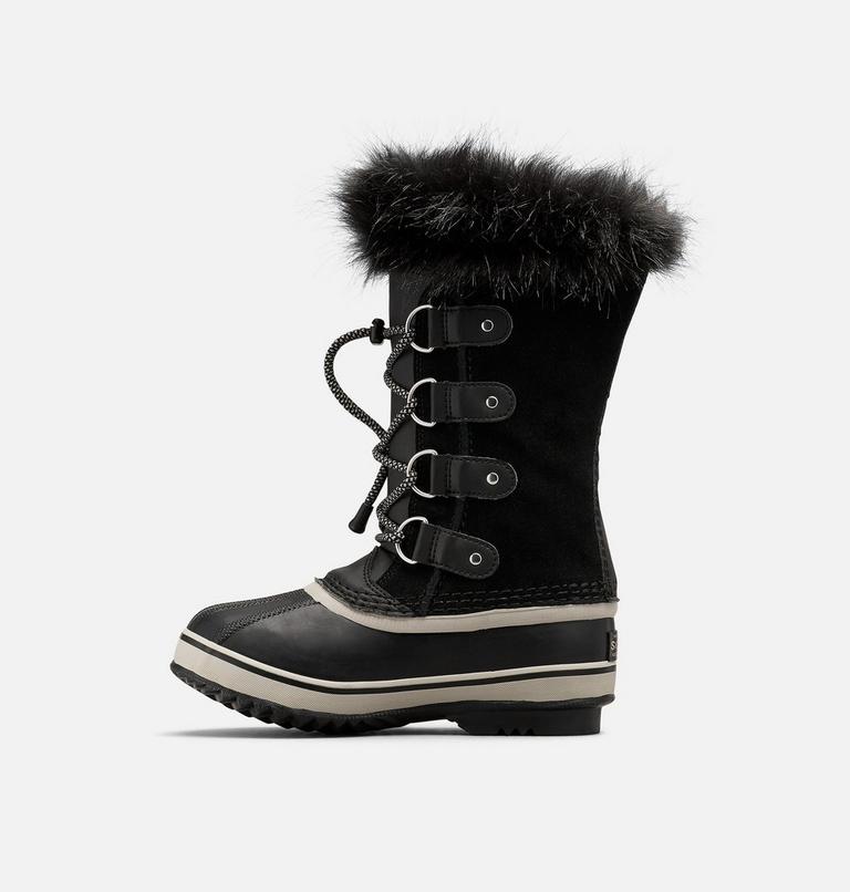 JOAN OF ARCTIC Youth Waterproof Boot, Color: Black, Dove, image 4