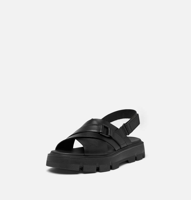 Women's REIN CB Crisscross Sandal, Color: Black, Black, image 8