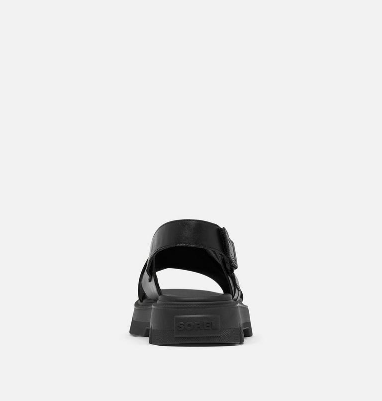 Women's REIN CB Crisscross Sandal, Color: Black, Black, image 3
