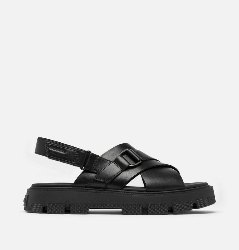 Women's REIN CB Crisscross Sandal, Color: Black, Black, image 1