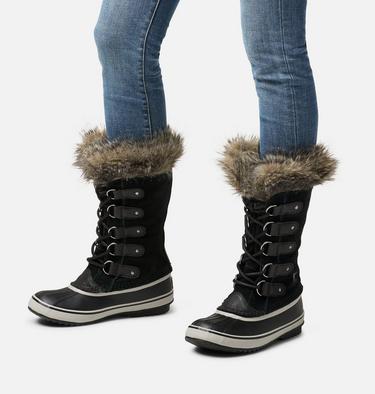Women's JOAN OF ARCTIC Waterproof Snow Boots, Color: Black, Quarry, image 4