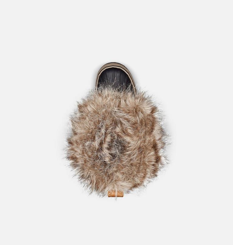 Women's JOAN OF ARCTIC Waterproof Snow Boots, Color: Camel Brown, Black, image 5