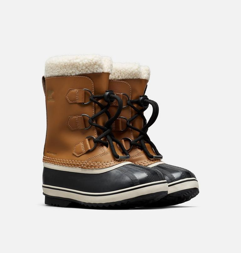 Youth YOOT PAC TP Waterproof Snow Boots, Color: Mesquite, image 2