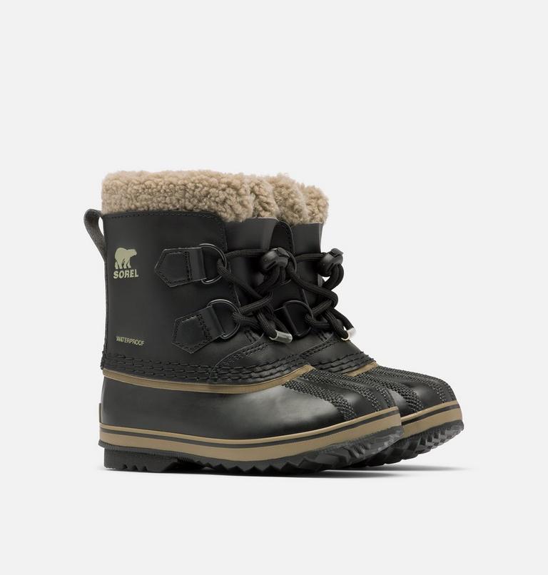 Kids' YOOT PAC TP Snow Boot, Color: Black, image 2