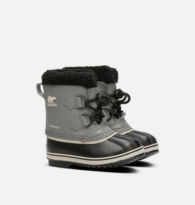 Kids' YOOT PAC TP Snow Boot, Color: Quarry, Black, image 2