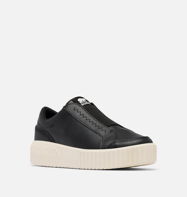Women's ONA AVE Slip-On Sneakers, Color: Black, Chalk, image 7