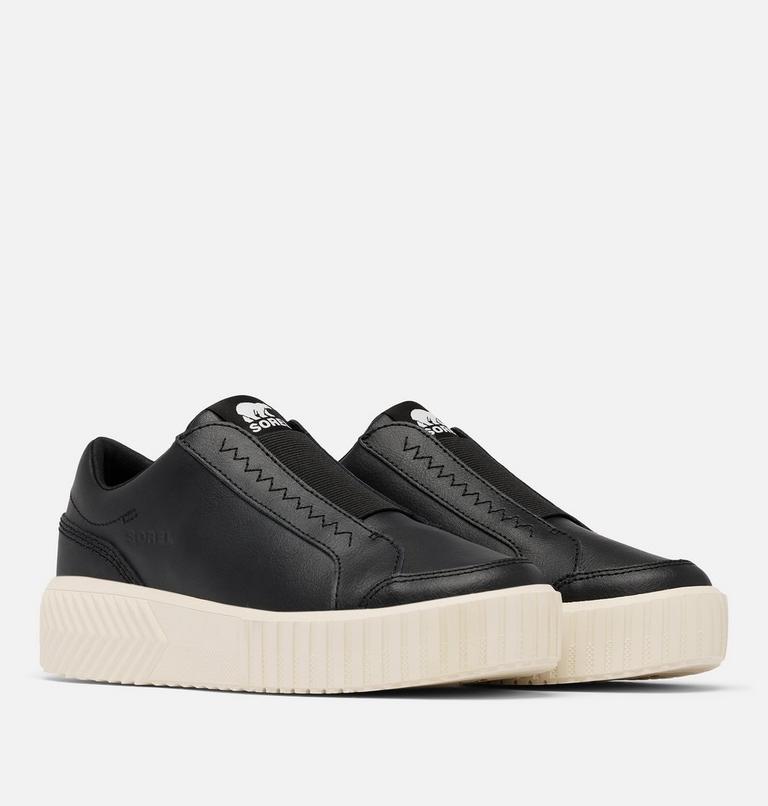Women's ONA AVE Slip-On Sneakers, Color: Black, Chalk, image 2