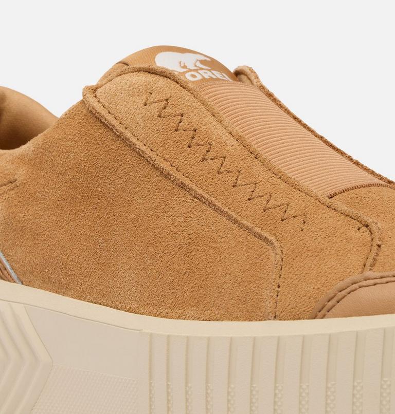 Women's ONA AVE Slip-On Sneakers, Color: Tawny Buff, Chalk, image 11