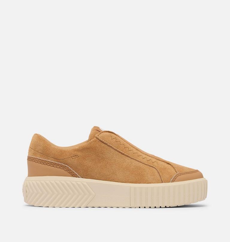 Women's ONA AVE Slip-On Sneakers, Color: Tawny Buff, Chalk, image 1