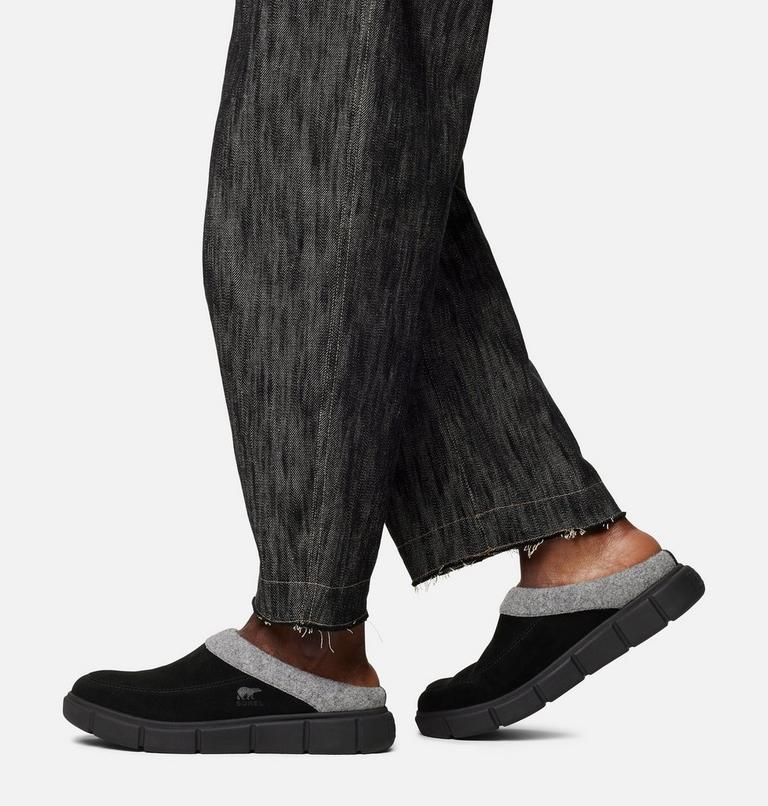 SOREL EXPLORER III Men's Mule, Color: Black, Black, image 8