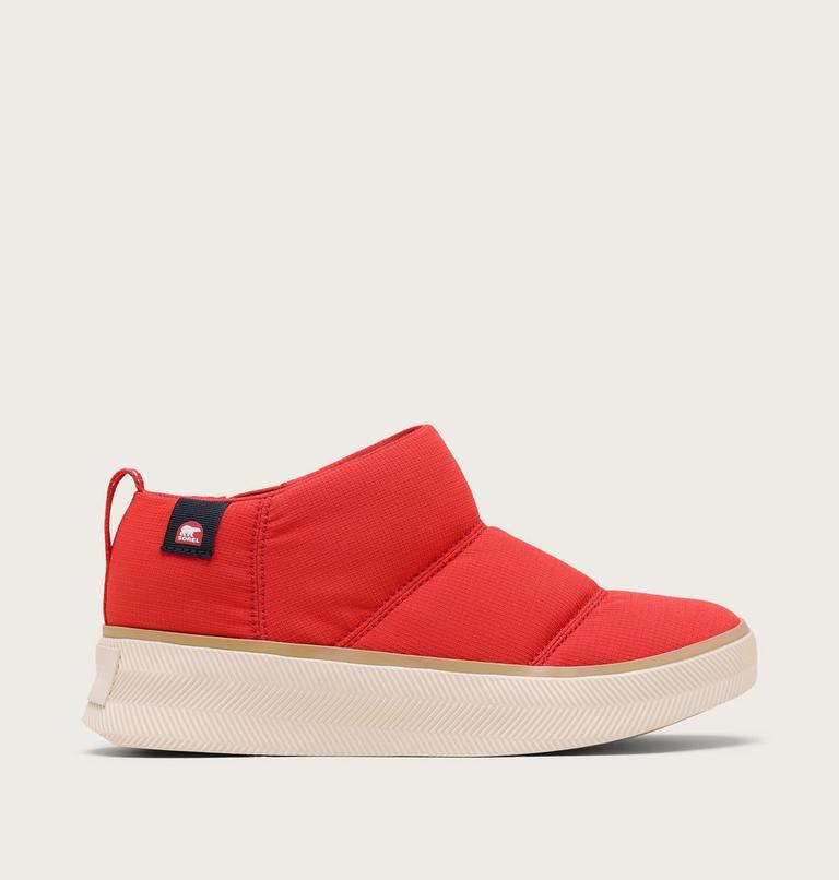 OUT N ABOUT IV MINI PUFFY Women's Boot, Color: Bright Red, Honey White, image 1