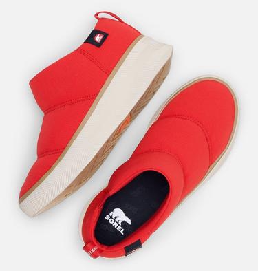 OUT N ABOUT IV MINI PUFFY Women's Boot, Color: Bright Red, Honey White, image 8