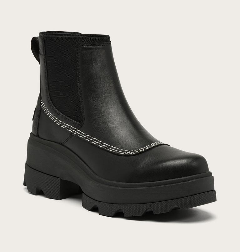 Women's JOAN FRWD Waterproof Chelsea Boots, Color: Black, Bleached Ceramic, image 6