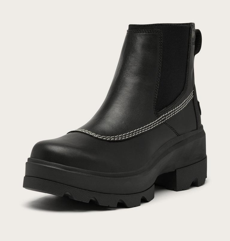 Women's JOAN FRWD Waterproof Chelsea Boots, Color: Black, Bleached Ceramic, image 7
