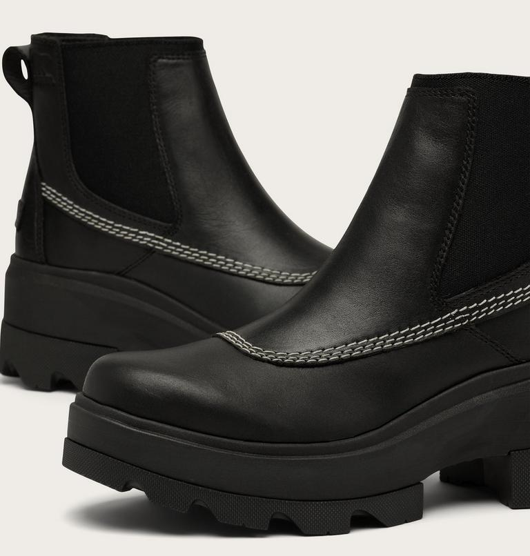 Women's JOAN FRWD Waterproof Chelsea Boots, Color: Black, Bleached Ceramic, image 9