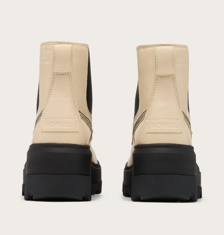 JOAN FRWD Women's Chelsea Boot, Color: Bleached Ceramic, Black, image 2
