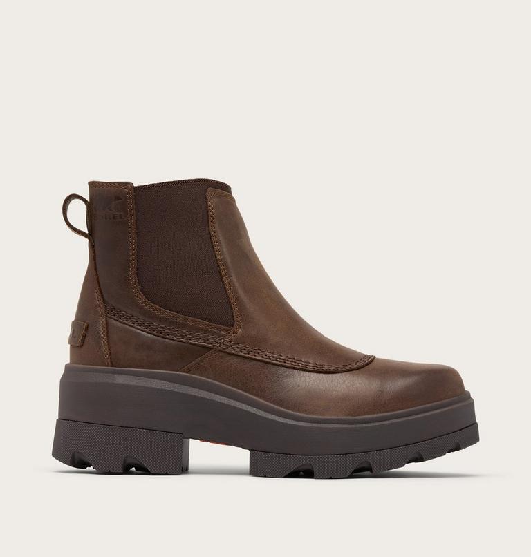 Women's JOAN FRWD Waterproof Chelsea Boots, Color: Tobacco, Blackened Brown, image 1