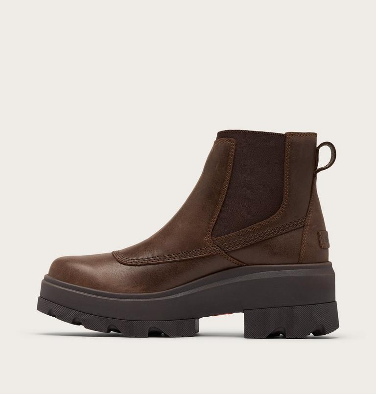 Women's JOAN FRWD Waterproof Chelsea Boots, Color: Tobacco, Blackened Brown, image 3