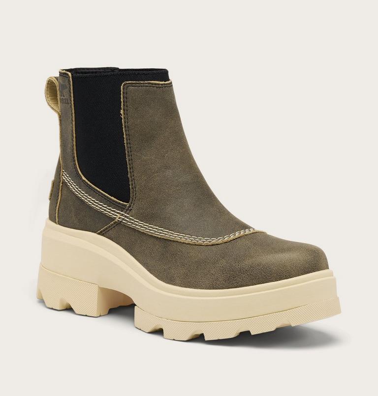 Women's JOAN FRWD Waterproof Chelsea Boots, Color: Canoe, Bleached Ceramic, image 6