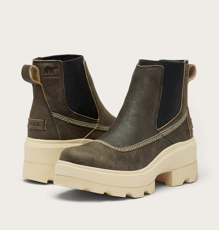 Women's JOAN FRWD Waterproof Chelsea Boots, Color: Canoe, Bleached Ceramic, image 8