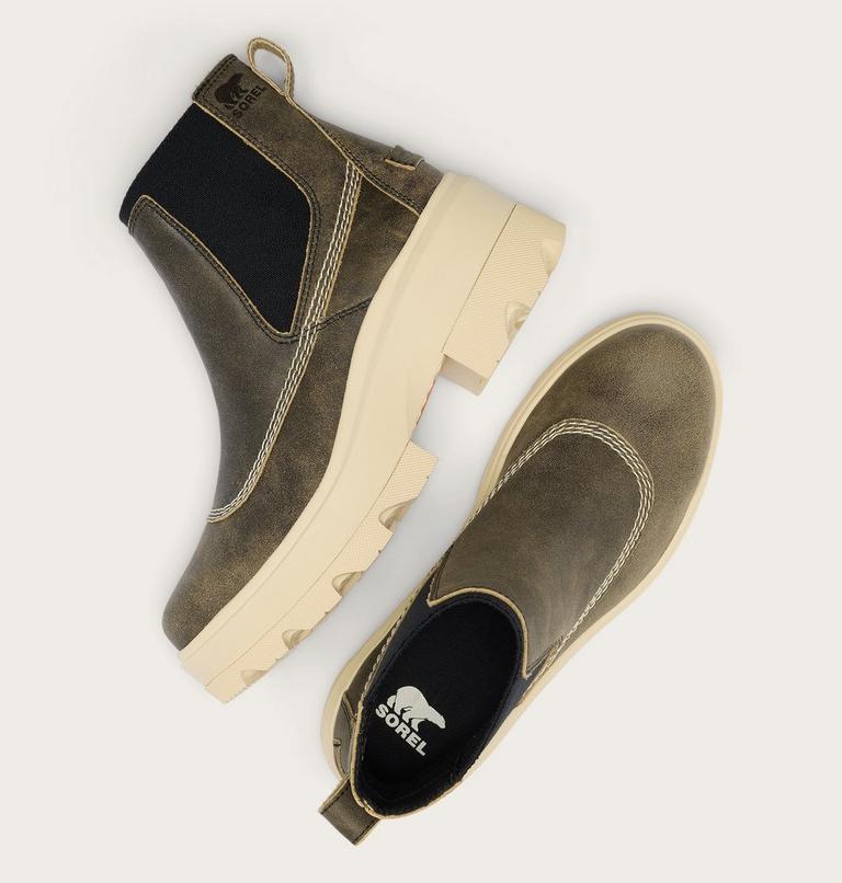 Women's JOAN FRWD Waterproof Chelsea Boots, Color: Canoe, Bleached Ceramic, image 4