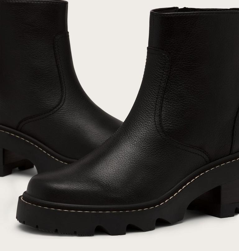 Women's JOAN NOW Zip Bootie, Color: Black, Black, image 9