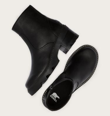 Women's JOAN NOW Zip Bootie, Color: Black, Black, image 8