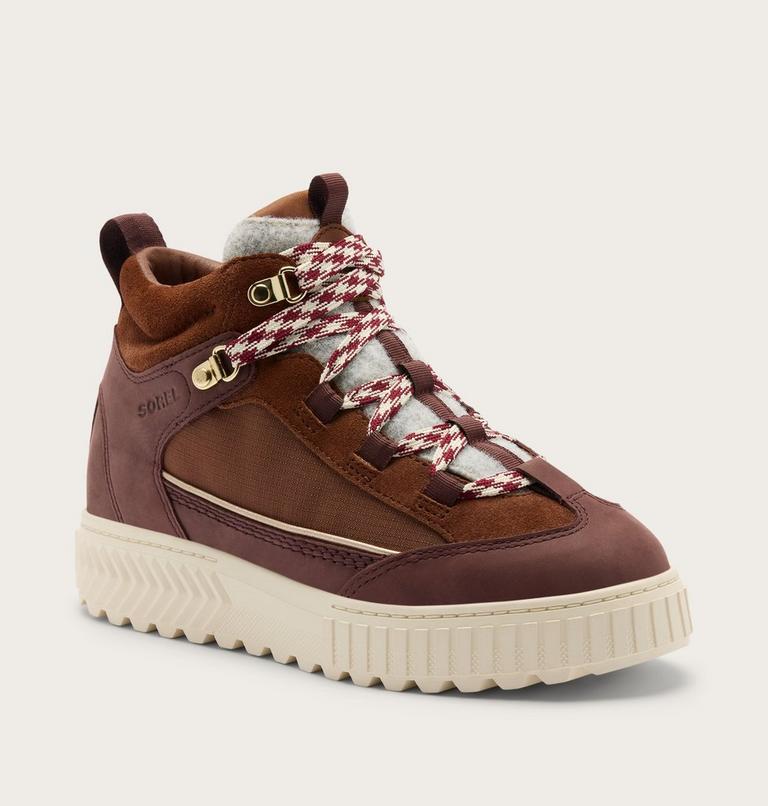 Women's ONA AVE Peak Waterproof Boots, Color: Dark Auburn, Red Lodge, image 7