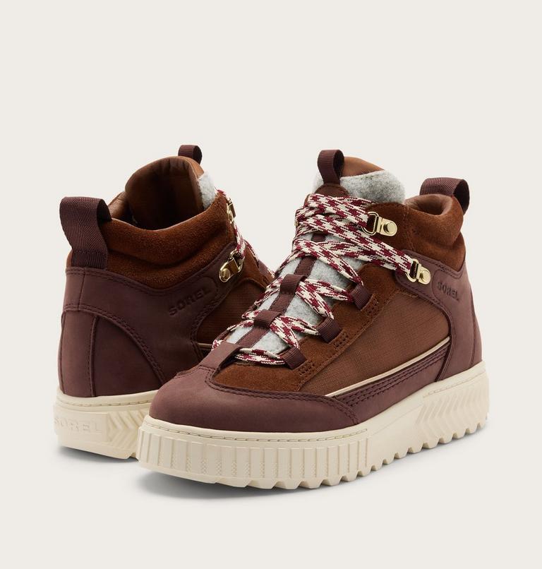 Women's ONA AVE Peak Waterproof Boots, Color: Dark Auburn, Red Lodge, image 9