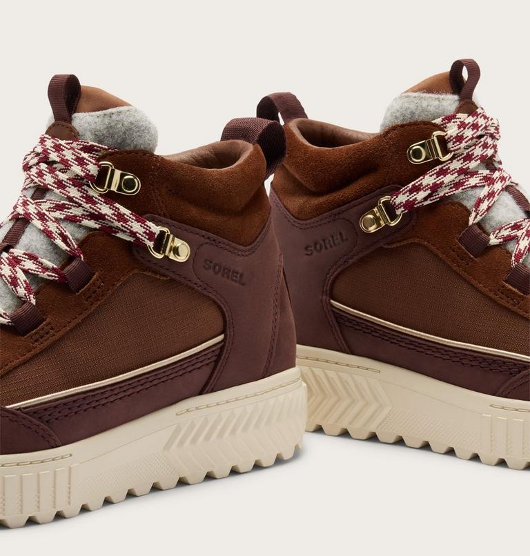 Women's ONA AVE Peak Waterproof Boots, Color: Dark Auburn, Red Lodge, image 10