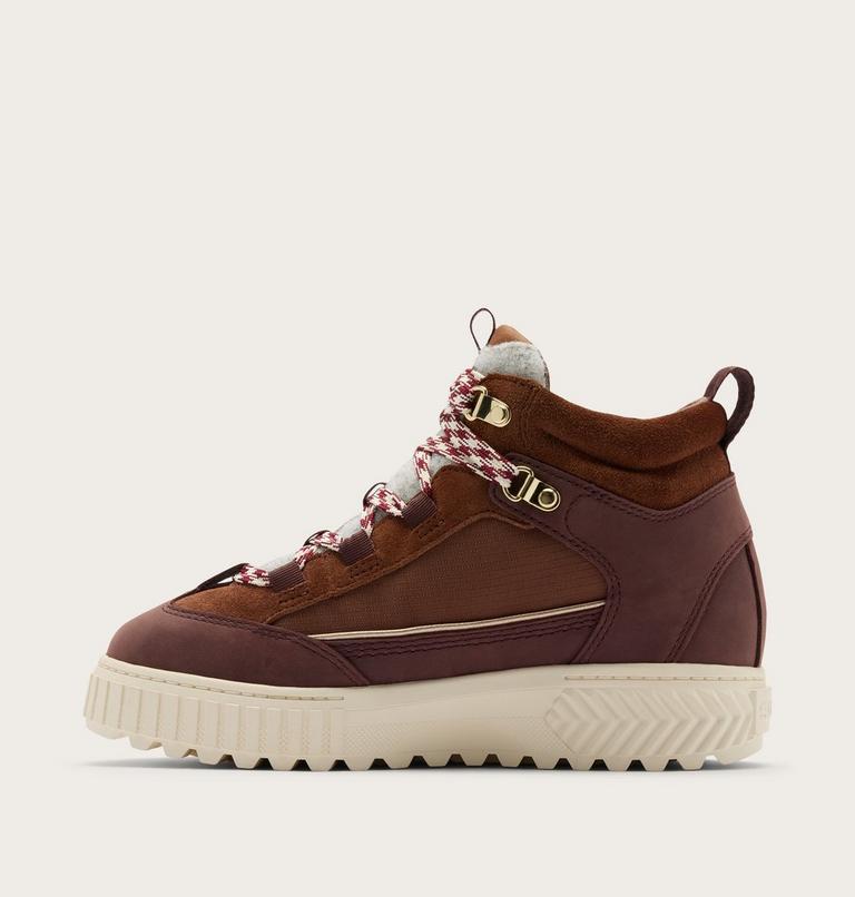 Women's ONA AVE Peak Waterproof Boots, Color: Dark Auburn, Red Lodge, image 4
