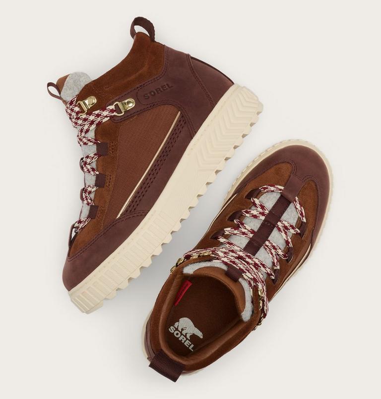 Women's ONA AVE Peak Waterproof Boots, Color: Dark Auburn, Red Lodge, image 5