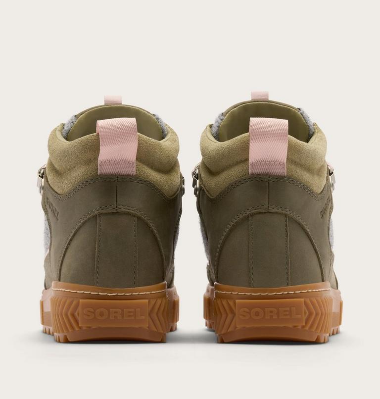 Women's ONA AVE Peak Waterproof Boots, Color: Stone Green, Dusty Twill, image 3