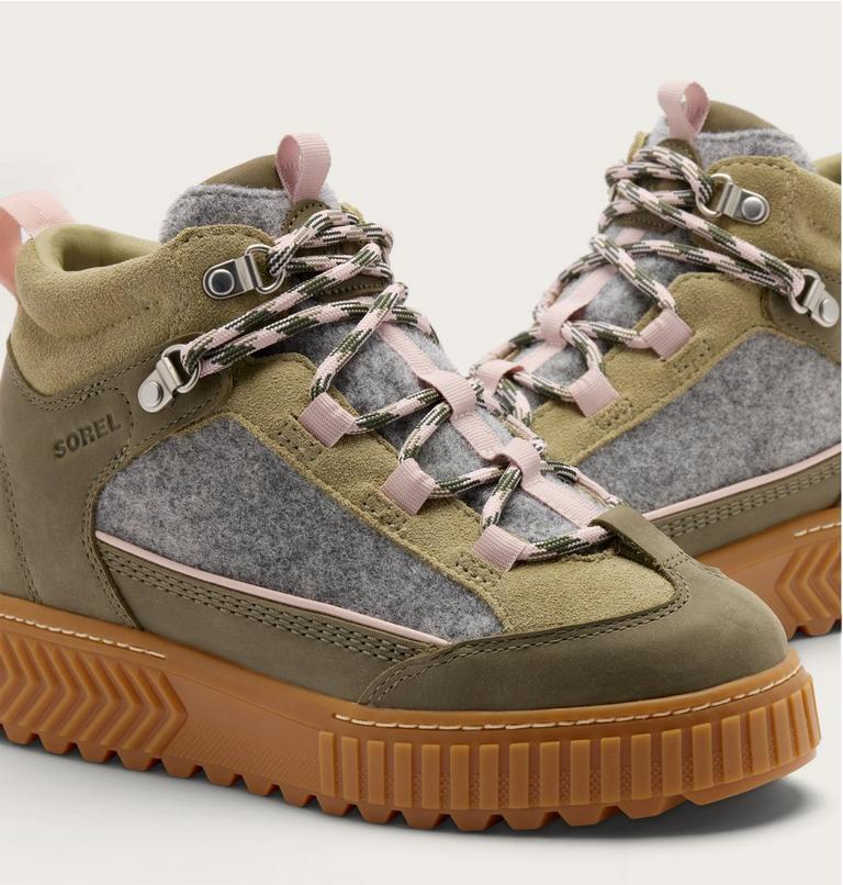 Women's ONA AVE Peak Waterproof Boots, Color: Stone Green, Dusty Twill, image 10