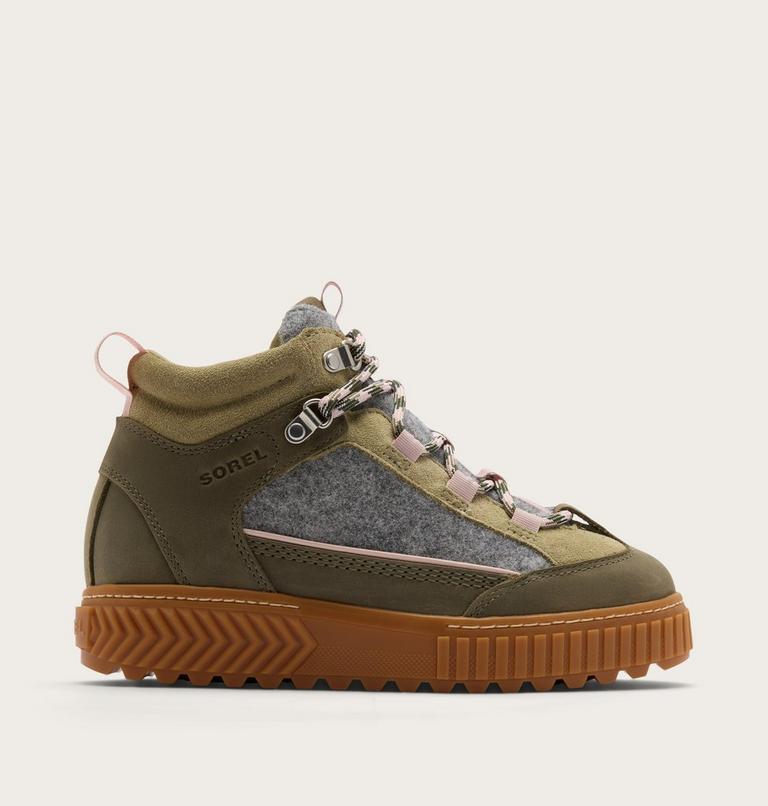 Women's ONA AVE Peak Waterproof Boots, Color: Stone Green, Dusty Twill, image 1