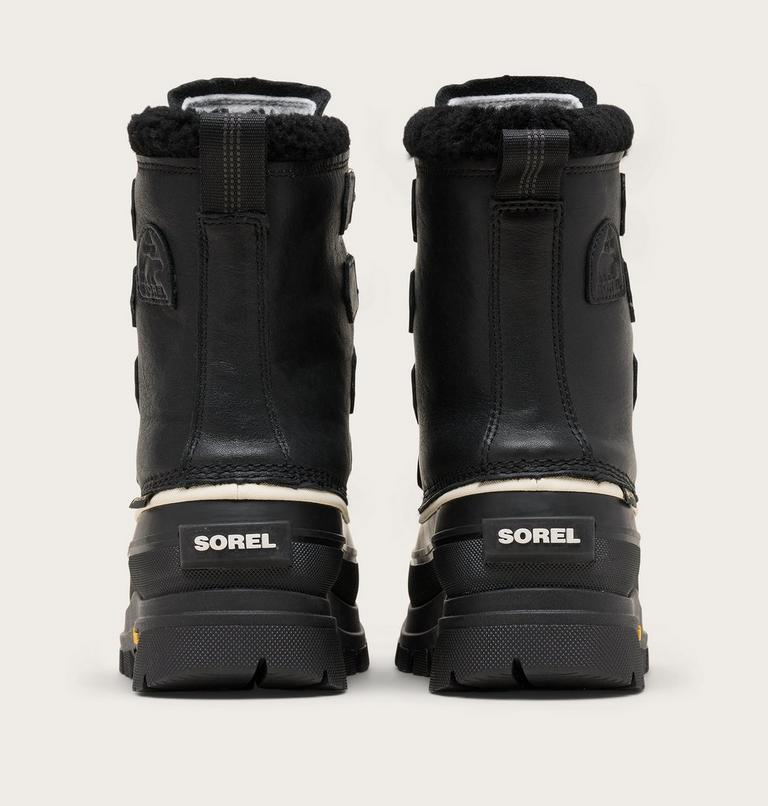 Women's CARIBOU HORIZON GTX Winter Boots, Color: Black, Honey White, image 2