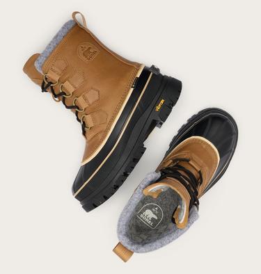 Botas de invierno Gore-Tex CARIBOU HORIZON para mujer, Color: Caribou Buff, Black, image 15