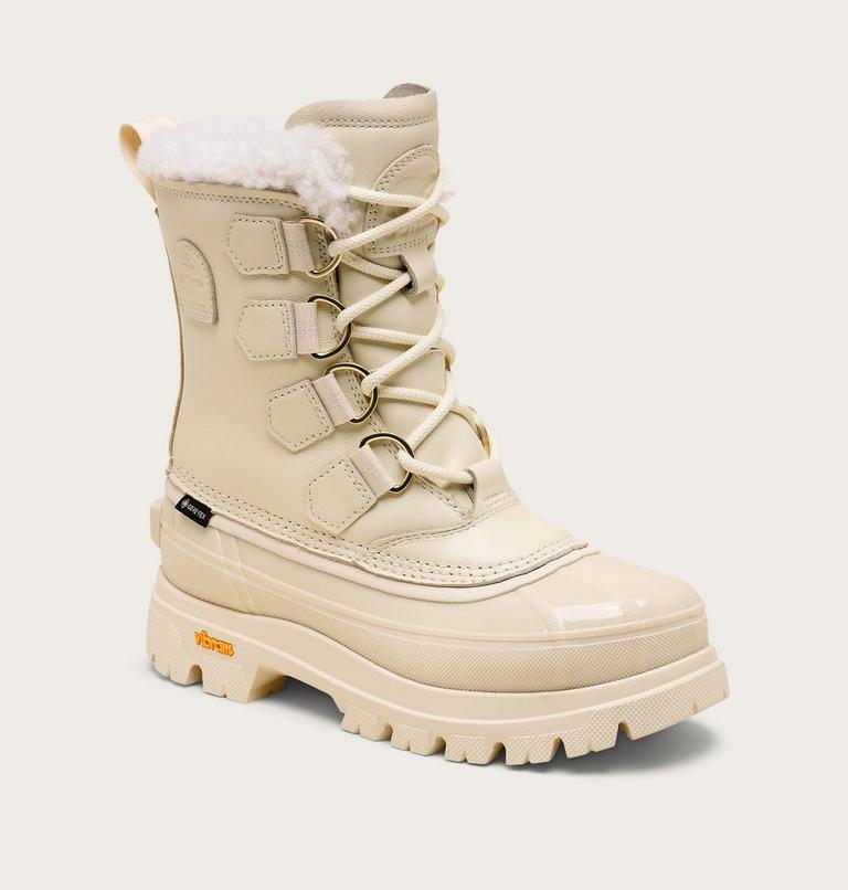Women's CARIBOU HORIZON GTX Winter Boots, Color: Honey White, Honey White, image 6