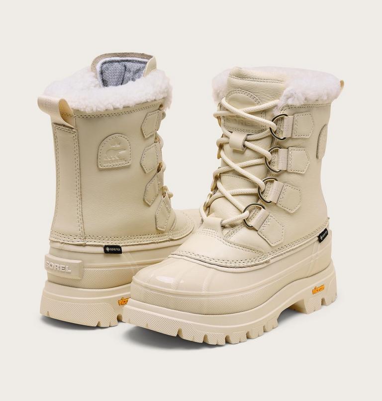Women's CARIBOU HORIZON GTX Winter Boots, Color: Honey White, Honey White, image 8