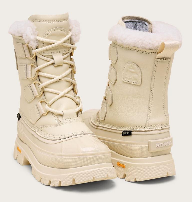 Women's CARIBOU HORIZON GTX Winter Boots, Color: Honey White, Honey White, image 9