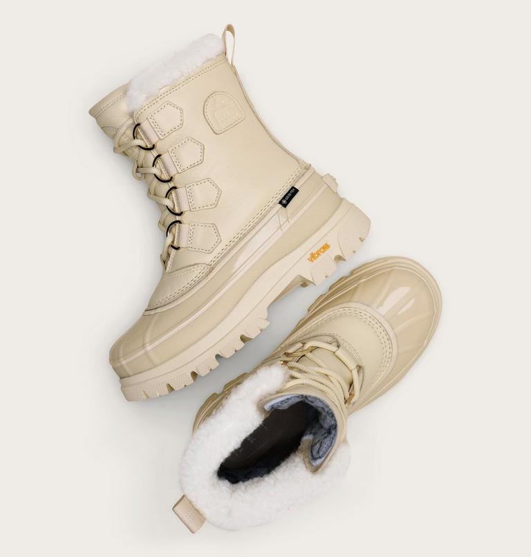 Women's CARIBOU HORIZON GTX Winter Boots, Color: Honey White, Honey White, image 4