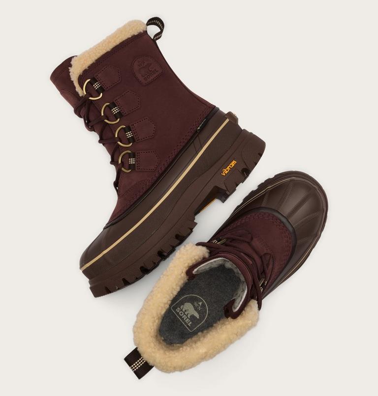 Caribou Horizon GTX Women's Winter Boot, Color: Red Lodge, Tobacco, image 5