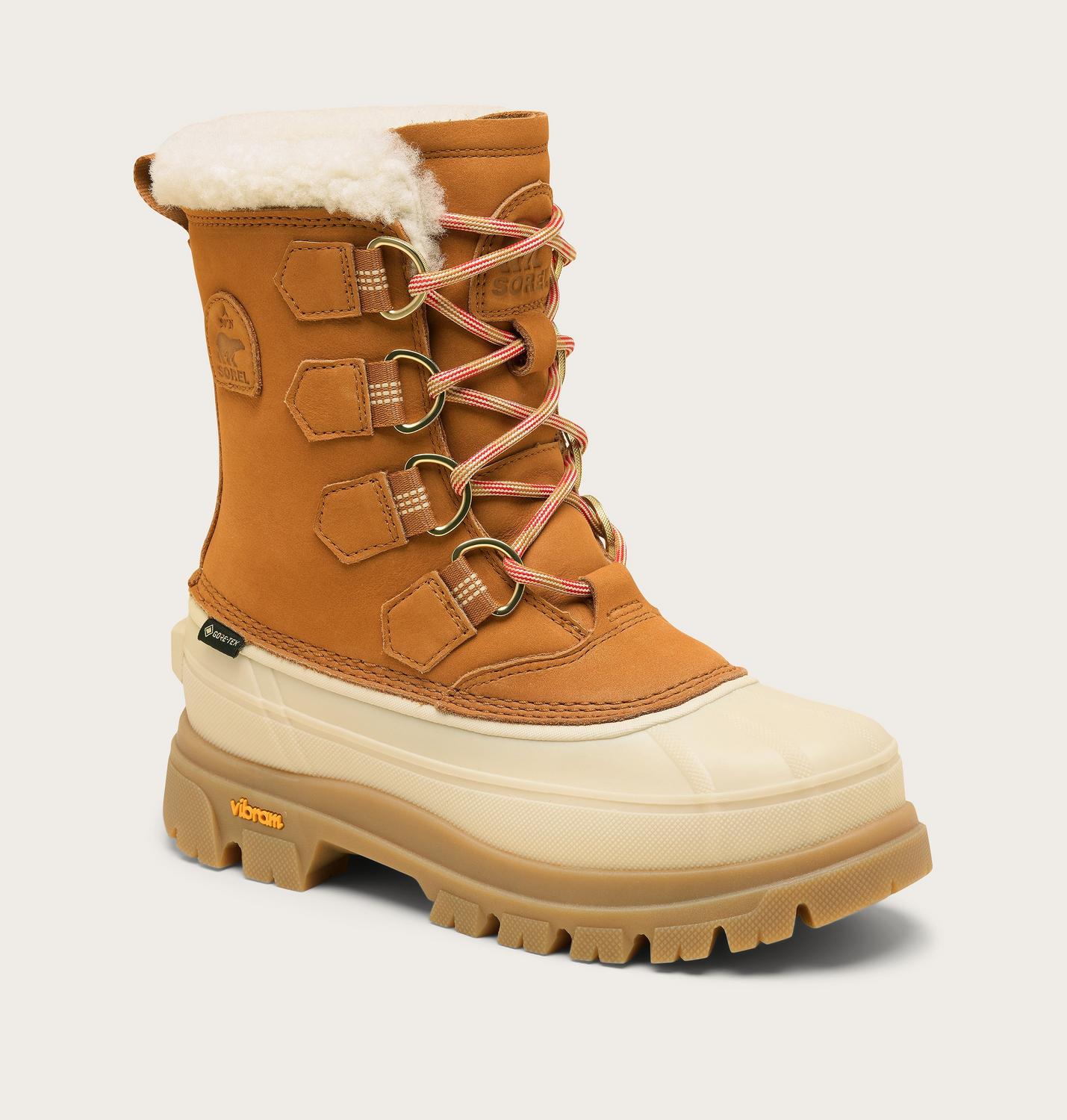 B06476 未使用品 SOREL CARIBOU ヌバックレザー ブーツ 23 B06476 未使用品 SOREL CARIBOU ヌバックレザー ブーツ 23