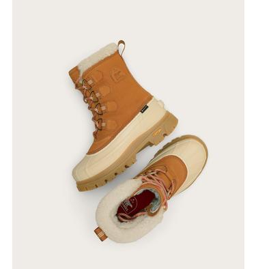 Botas de invierno Gore-Tex CARIBOU HORIZON para mujer, Color: Canyon Gold, Honey White, image 4