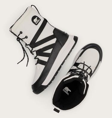 Botas altas e impermeables WHITNEY III para mujer, Color: Sea Salt, Black, image 4