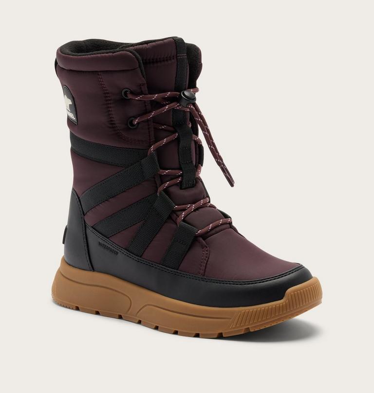Whitney III Tall Women's Waterproof Boot, Color: Red Lodge, Black, image 7