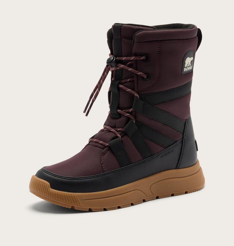 Whitney III Tall Women's Waterproof Boot, Color: Red Lodge, Black, image 8