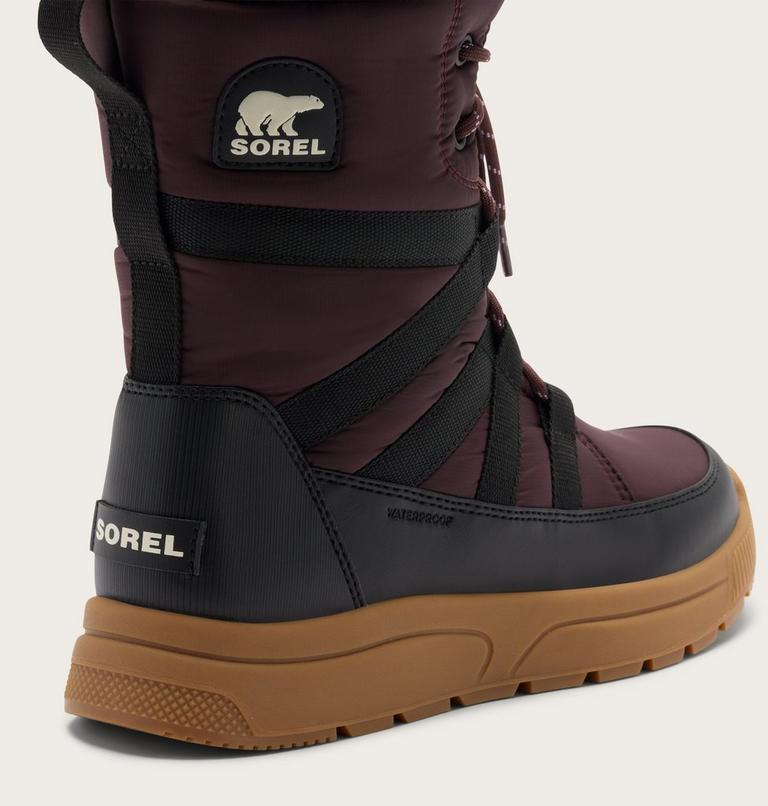 Whitney III Tall Women's Waterproof Boot, Color: Red Lodge, Black, image 10
