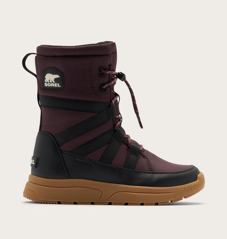 Whitney III Tall Women's Waterproof Boot, Color: Red Lodge, Black, image 1