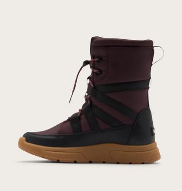 Women's Whitney III Tall Winter Boots, Color: Red Lodge, Black, image 4